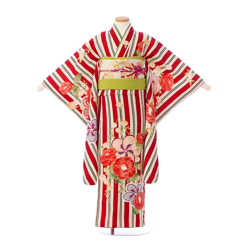 レンタル着物|7歳女の子|式部浪漫|110〜120cm|七五三着物レンタルフル