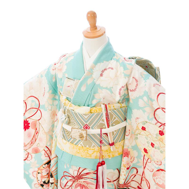 507agu35◎七五三 7歳 女児 仮絵羽◎未仕立て品