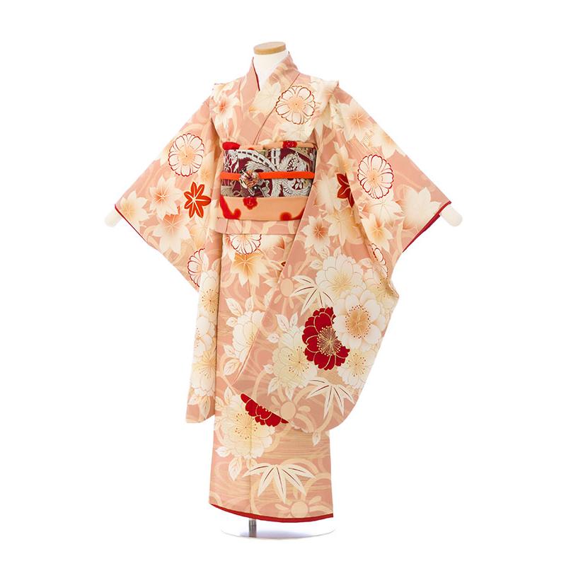 レンタル着物|7歳女の子|京舞|115〜125cm|七五三着物レンタルフル