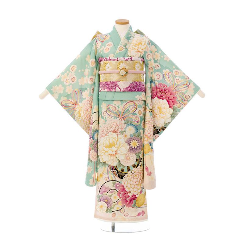 レンタル着物|7歳女の子|華徒然|115〜125cm|七五三着物レンタルフル