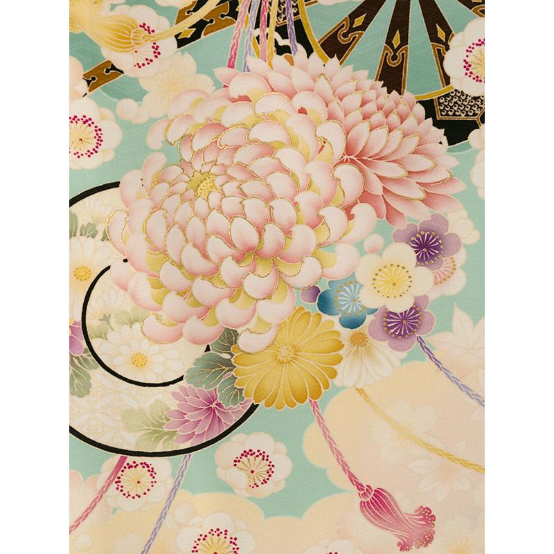 レンタル着物|7歳女の子|華徒然|115〜125cm|七五三着物レンタルフル