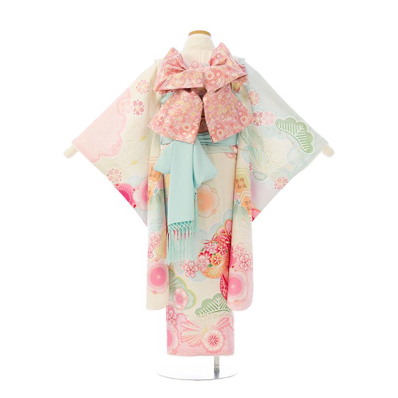 7歳着物　七五三セット レンタル着物|7歳女の子|式部浪漫|115〜125cm|七五三着物レンタルフル