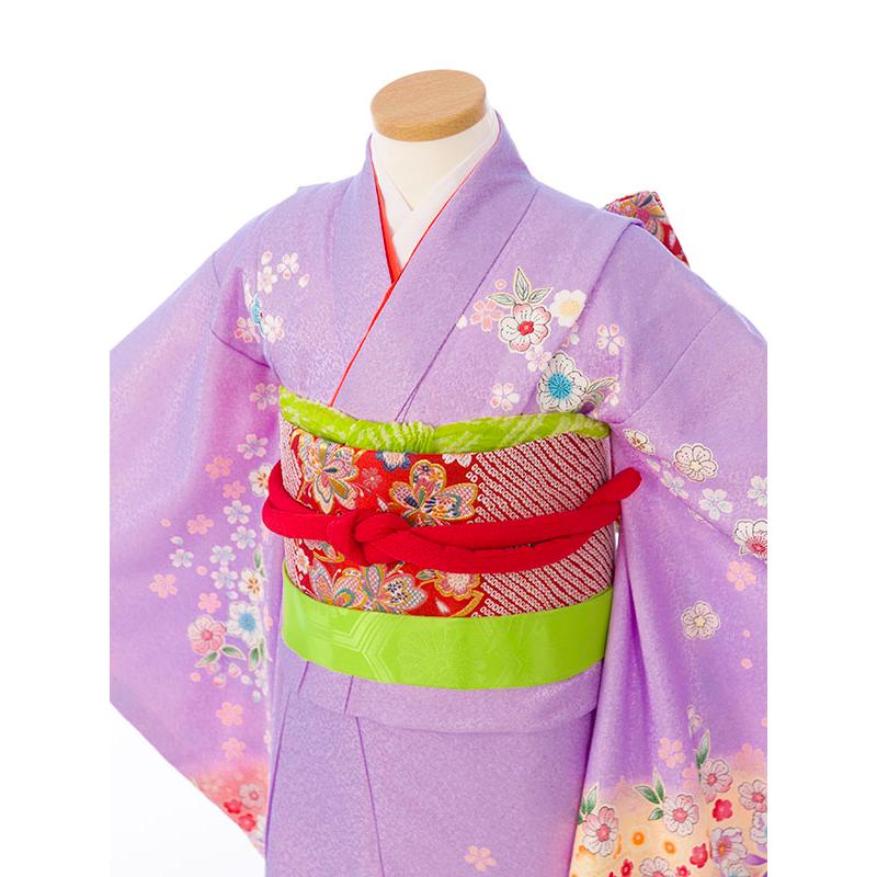 七五三 女の子着物セット 7歳用 七五三 着物 7歳女の子用 フルセット(正絹)