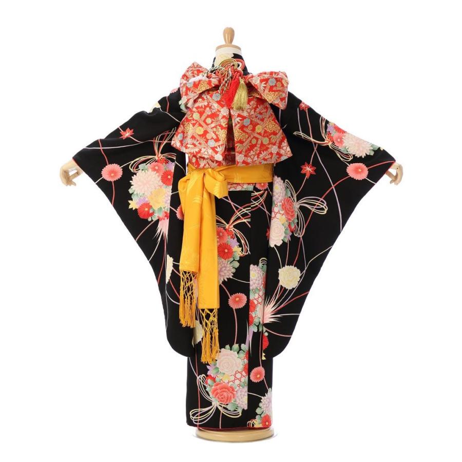 専用☆薄いブルーに大きな花薬玉が素敵☆七五三７歳フルセット 七五三 7歳着物 レンタル フルセット 水色 花薬玉に立湧 女の子 七歳