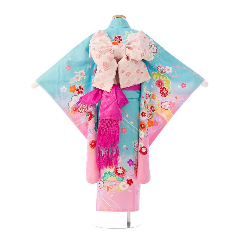 みなみ✴︎七五三 着物 女の子 レンタル着物|7歳女の子|115〜125cm|七五三着物レンタルフルセット