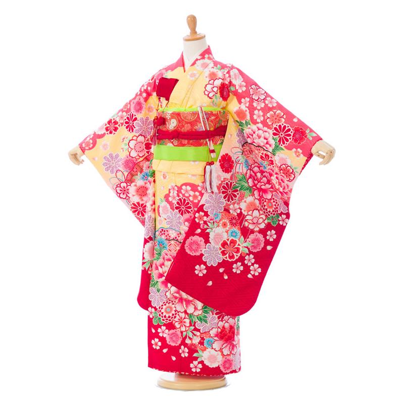 レンタル着物|7歳女の子|110〜120cm|七五三着物レンタルフルセット