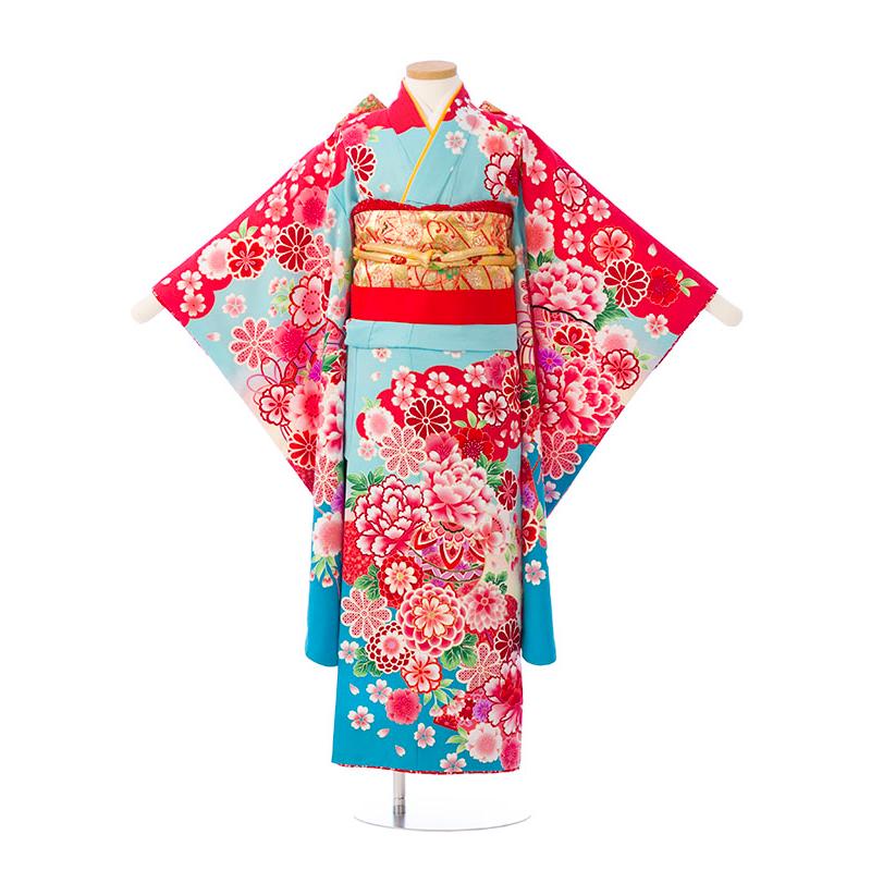 七五三 着物 セット　120サイズ レンタル着物|7歳女の子|FROM京都|110〜120cm|七五三着物レンタルフル