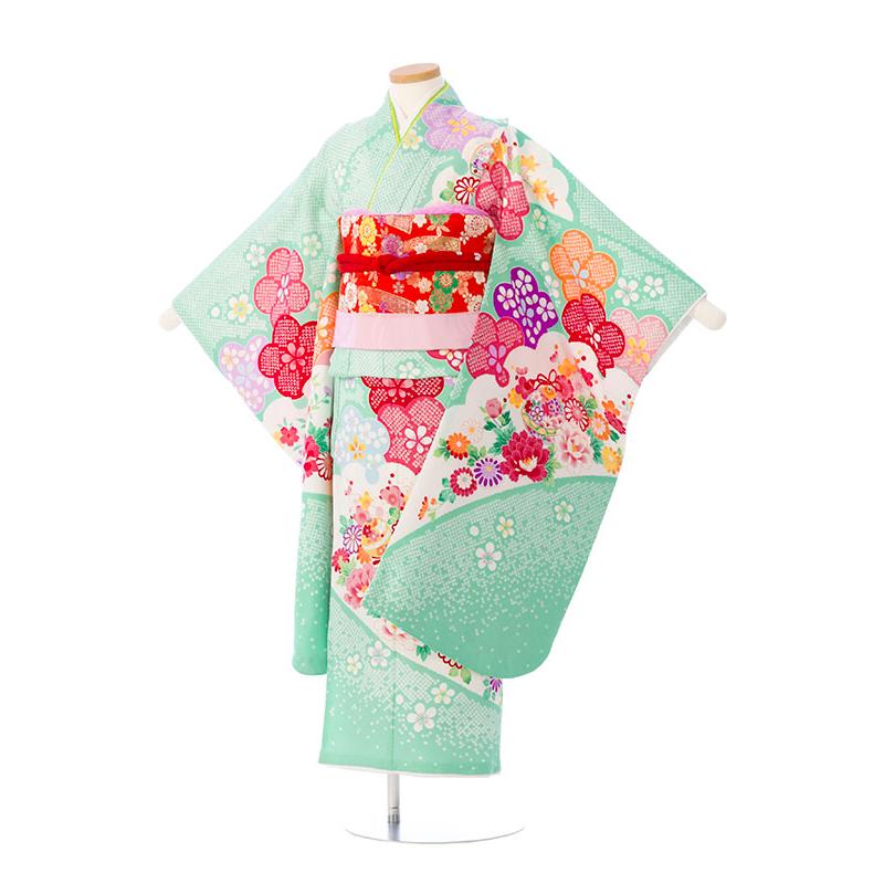 レンタル着物|7歳女の子|陽気な天使|110〜120cm|七五三着物レンタル