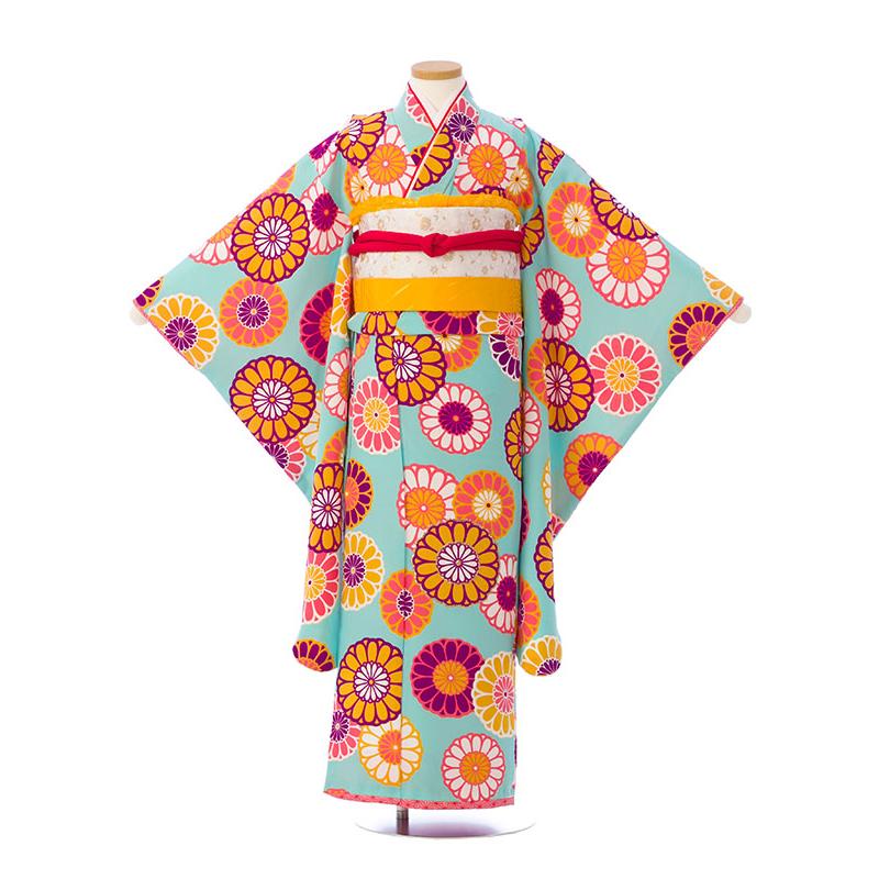レンタル着物|7歳女の子|花わらべ|110〜120cm|七五三着物レンタルフル