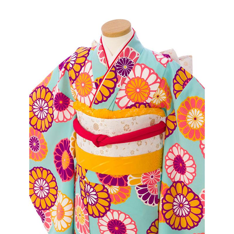 レンタル着物|7歳女の子|花わらべ|110〜120cm|七五三着物レンタルフル