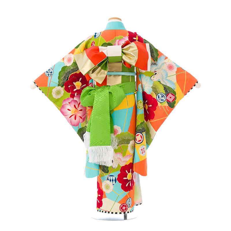 e-7-902 ブランド JAPAN STYLE 七五三 7歳女の子 7歳 着物 女の子