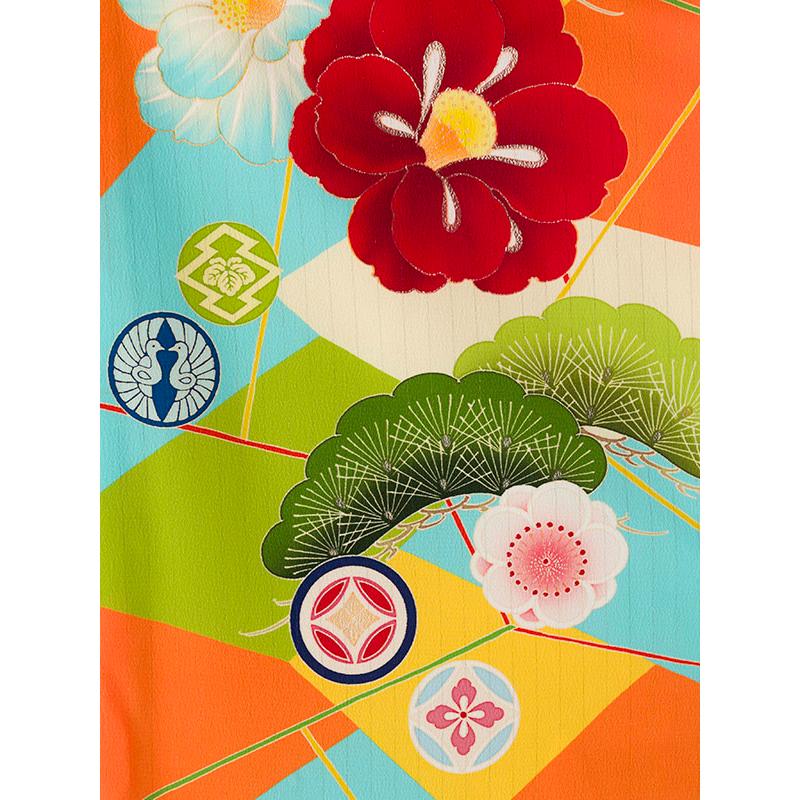 e-7-902 ブランド JAPAN STYLE 七五三 7歳女の子 7歳 着物 女の子