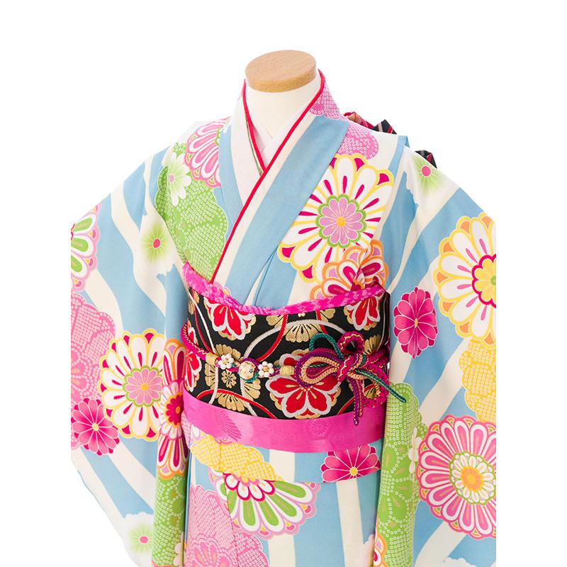 七五三 着物 7歳 フルセット レトロ 花わらべ レンタル 女の子 送料