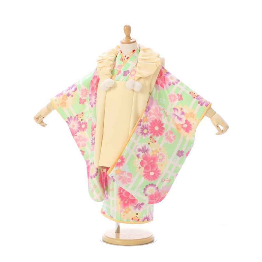 被布セット 3歳 パステル調七五三着物3歳 女の子(被布)フルセット