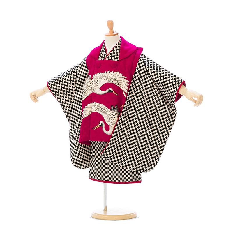 753 着物 3歳 七五三 3歳 753 着物｜ h-285 七五三 3歳 しずく なぎさ