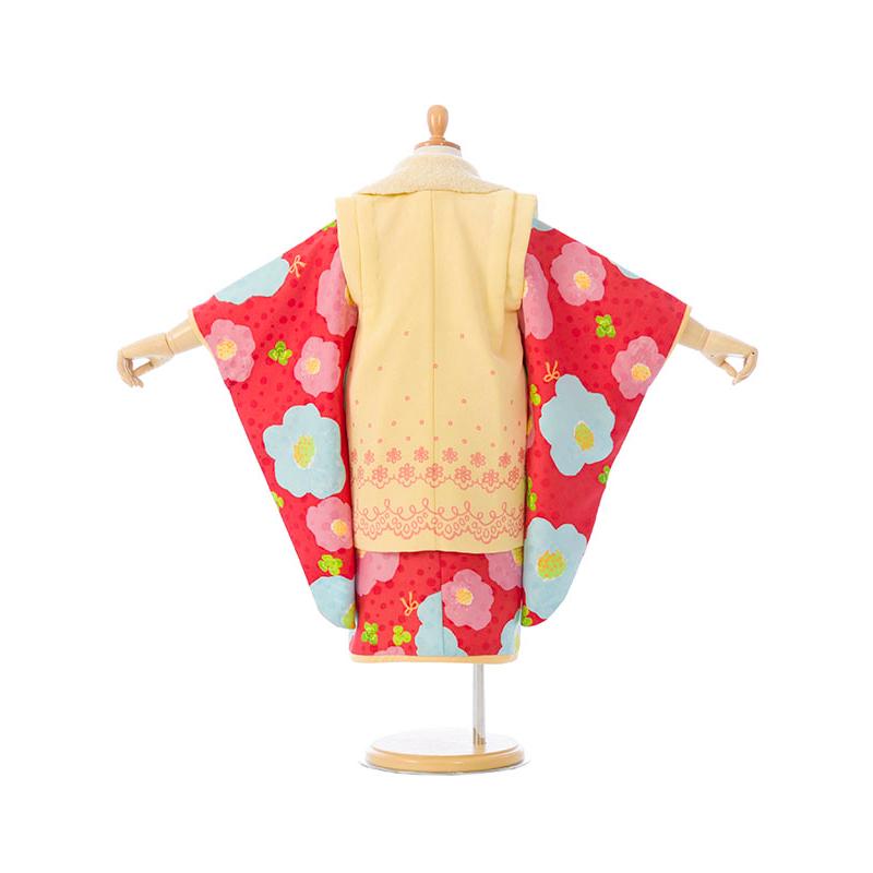753 着物 3歳 七五三 着物｜ E-H-325 ブランド hakka kids 被布