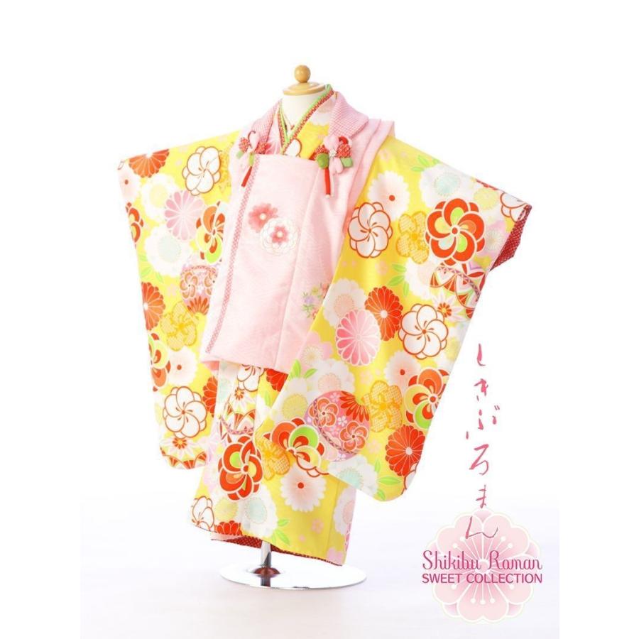 753 着物 3歳 七五三 3歳 753 着物｜ E-H-337 ブランド 式部浪漫 被布