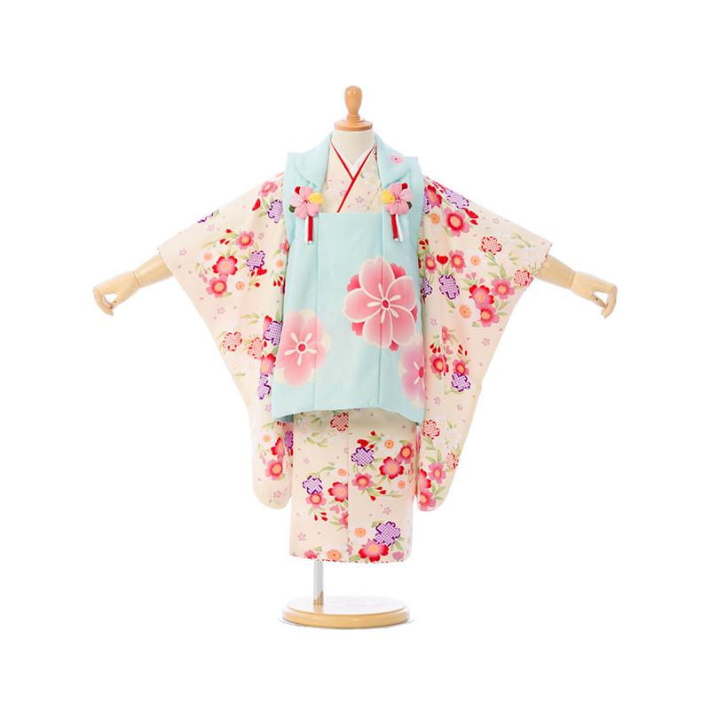 七五三|3歳女児|被布|対応身長:90~100cm|式部浪漫|#E-H-347 : e-きもの