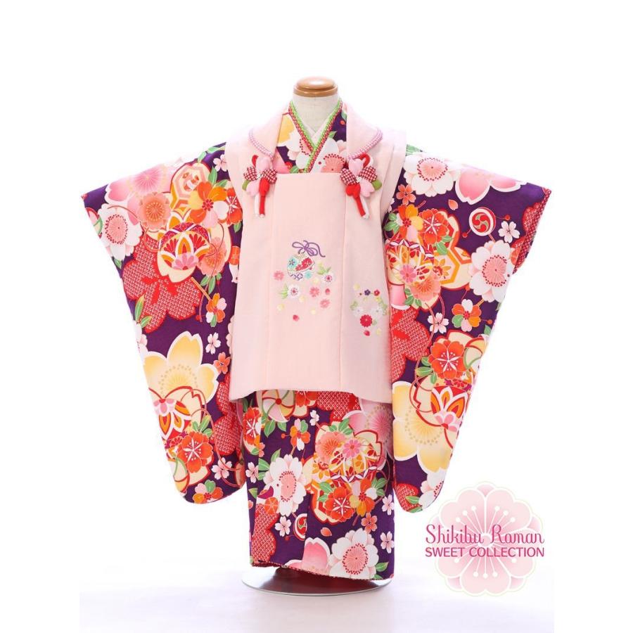 七五三 着物 3歳 753 3歳 七五三 着物 753 着物｜ E-H-368 式部浪漫