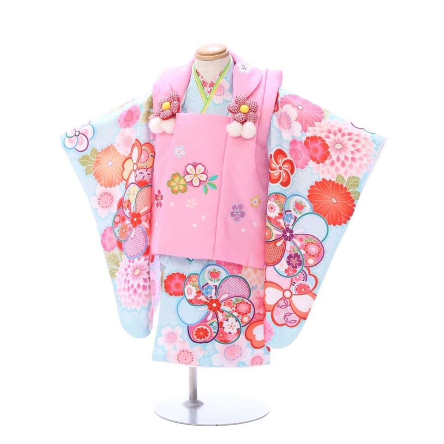 売り切れ必至 七五三 着物 3歳 753 着物 3歳 七五三 3歳 七五三 着物 753 着物 2歳 小さめむけ 着物 女の子 被布 ピンク 水色系 女の子 E H 4 レンタル 大流行中 Www Maxipiso Com Ar