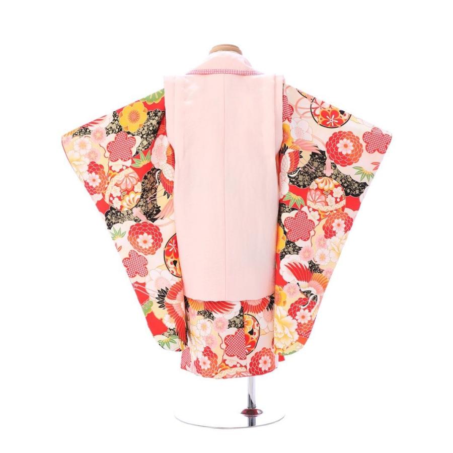 七五三 3歳 着物被布セット（ファー付き）京都花ひめ＊着画あり 花ひめ