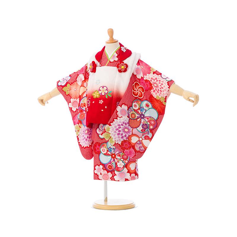 被布セット|陽気な天使|85〜95cm|七五三着物2・3歳|女の子(被布)フル
