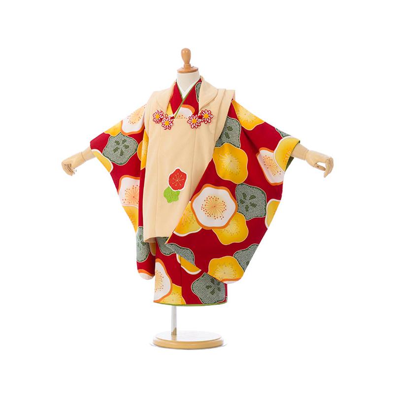七五三|3歳女児|被布|対応身長:90~100cm|花わらべ|#HAPH603 : e-きもの