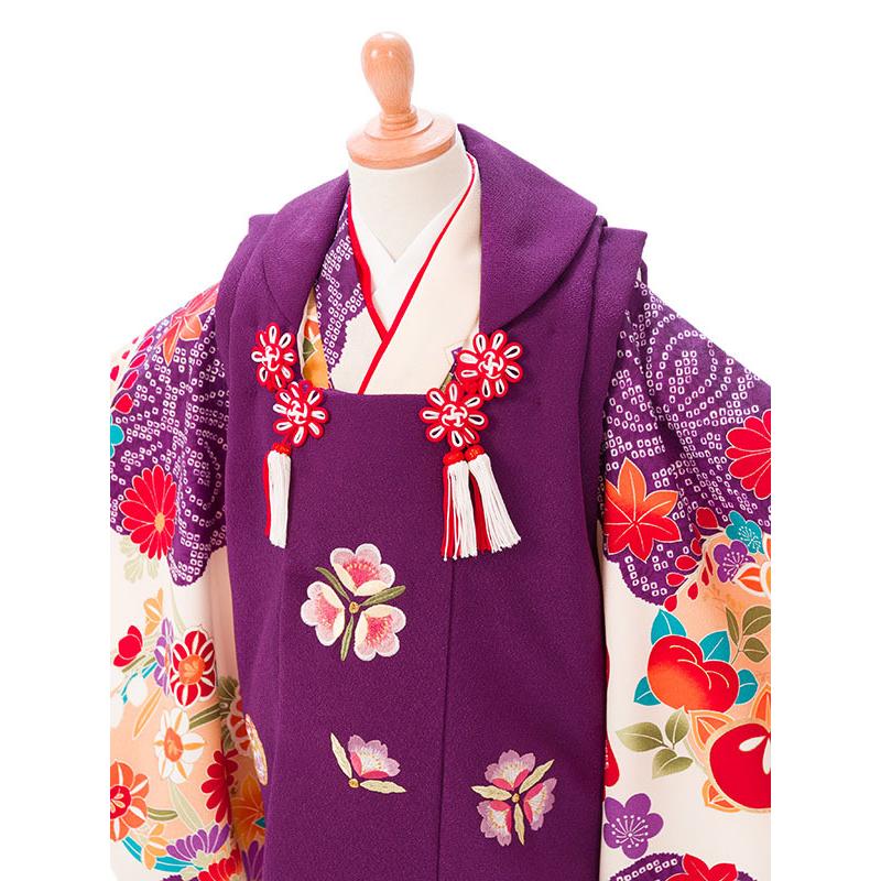 被布ハイクラス|95〜105cm|七五三着物3歳　女の子(被布)フルセット(白系 ) HAPH608｜e-kimono-rental｜03