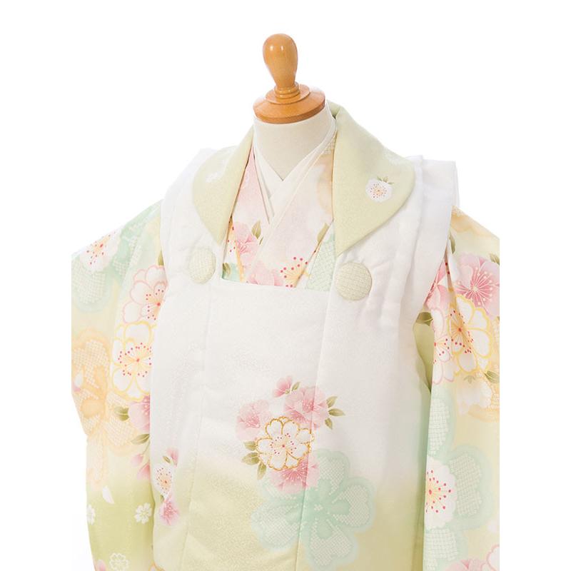 被布セット|花うさぎ|80〜90cm|七五三着物2歳3歳|女の子(被布)フル