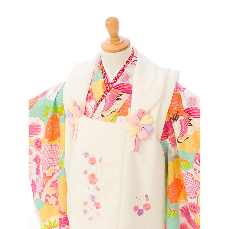 被布セット|式部浪漫|90〜100cm|七五三着物3歳|女の子(被布)フルセット