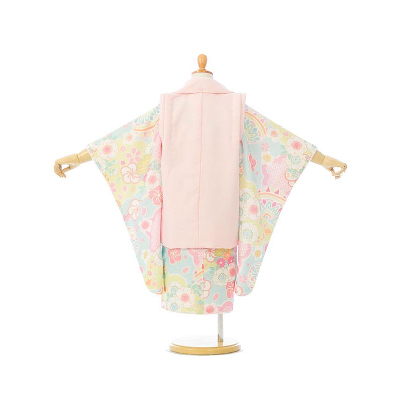 被布セット|式部浪漫|90〜100cm|七五三着物3歳|女の子(被布)フルセット