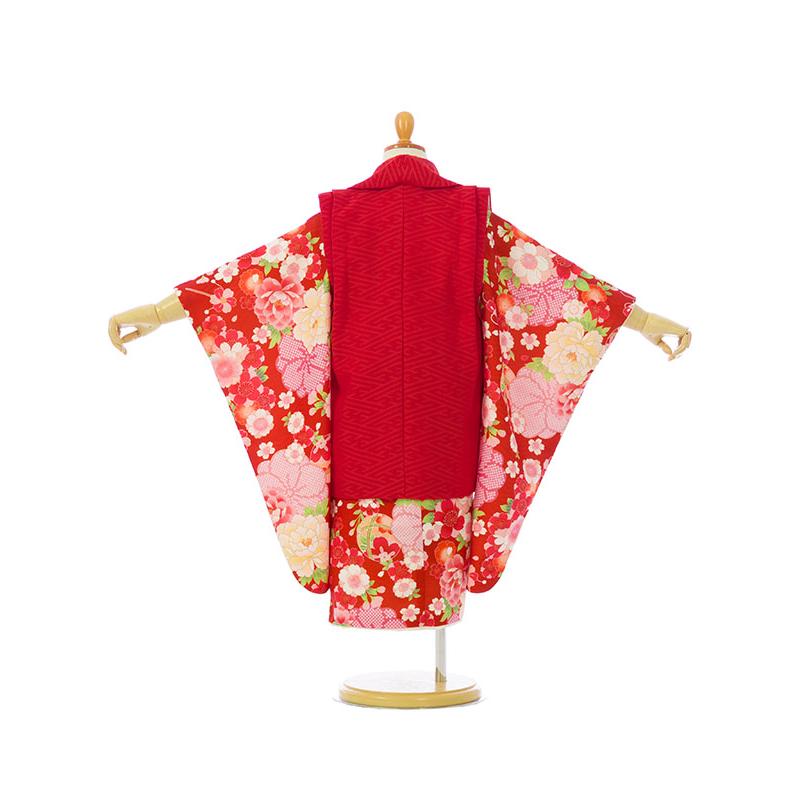 被布セット|式部浪漫|90〜100cm|七五三着物3歳|女の子(被布)フルセット
