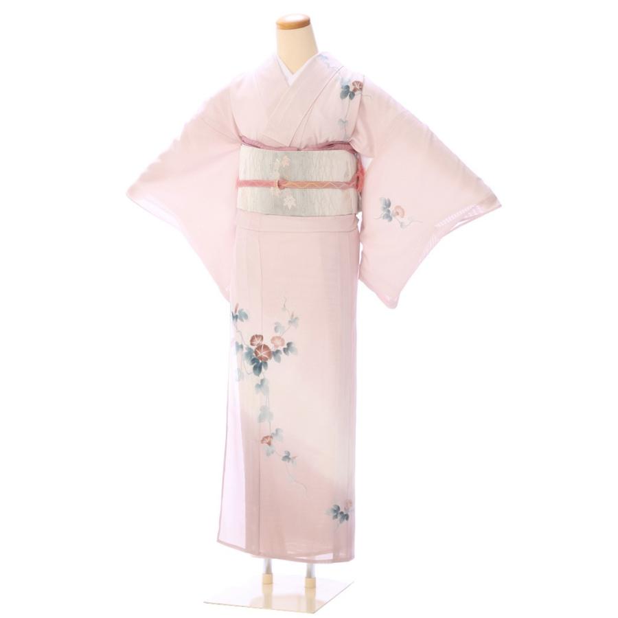 夏用 絽 訪問着 フルセット(ピンク系)|訪問着・付下げ 3L38 : e-きもの