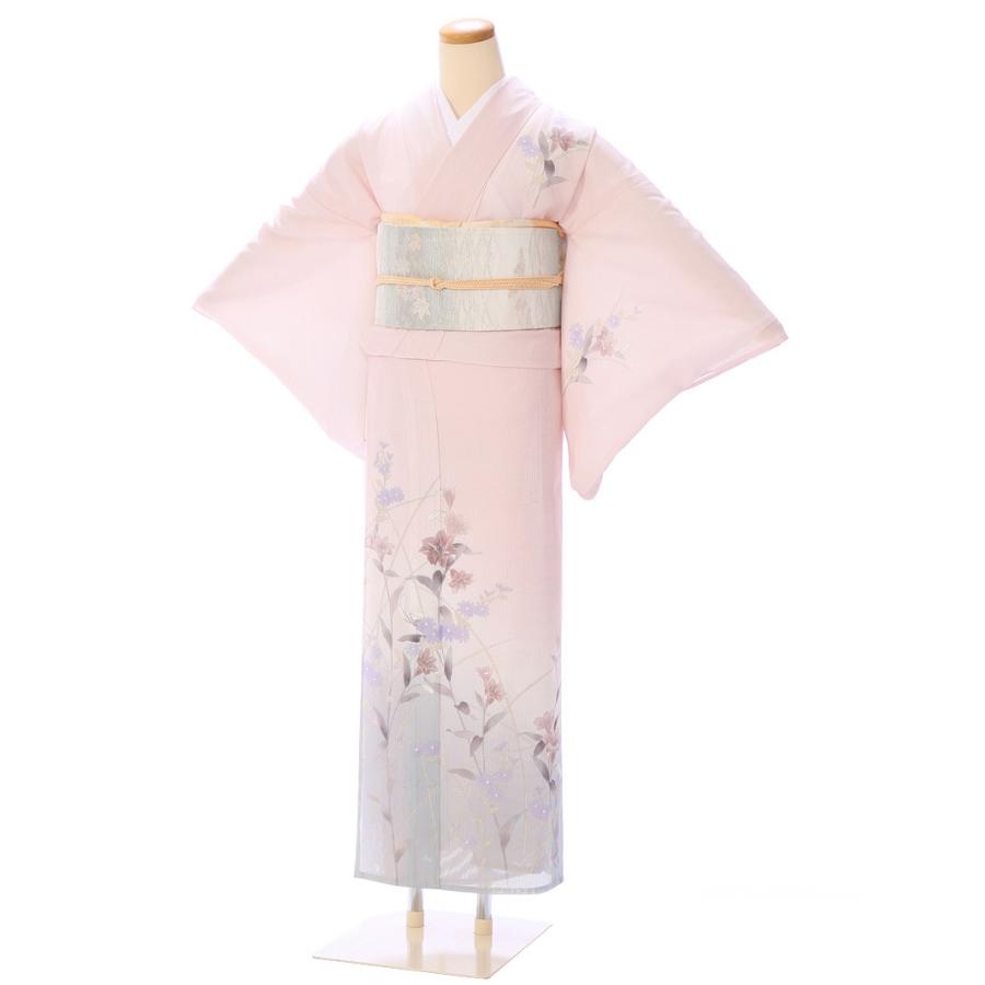 夏用 絽 訪問着 フルセット(ピンク系)|訪問着・付下げ 3L41 : e-きもの