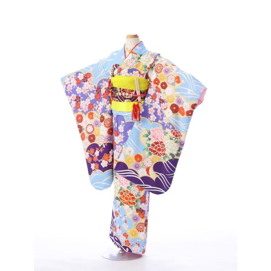 10歳 女の子 正絹 ジュニア着物レンタル jk1198 絹のお着物 高級 上質