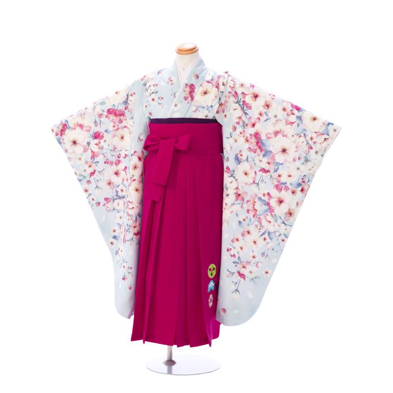 JILLSTUART｜卒園式 袴着物レンタルフルセット（水色系）｜女の子（卒 
