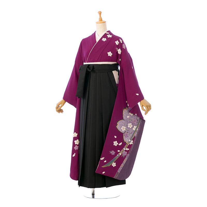 レンタル 卒業袴 153〜158cm 卒業式 袴セット 大学生 専門学校生 振袖