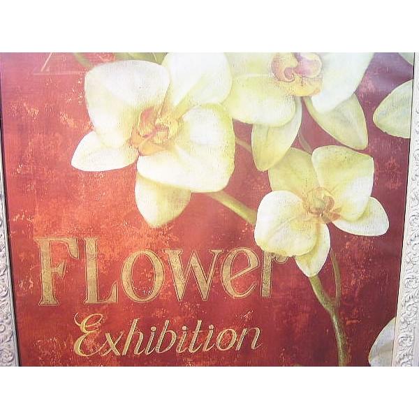 イタリア額絵 FLOWER インテリア雑貨 おしゃれの画像