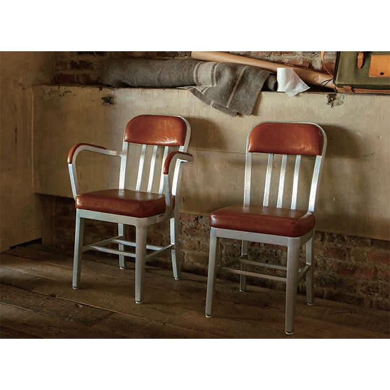 DULTON（ダルトン） アルミニウム チェアー ALUMINUM CHAIR アームレス