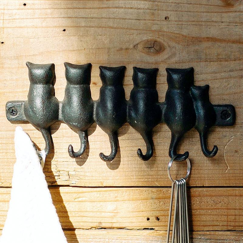 DULTON（ダルトン） DULTON CATS HOOK ANTIQUE BLACK キャット フック