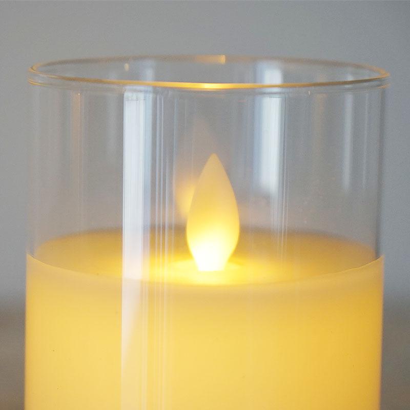 コベントガーデン COVENT LED ガラスカバー キャンドルSサイズ Candle キャンドルライト｜e-kirakukan｜05