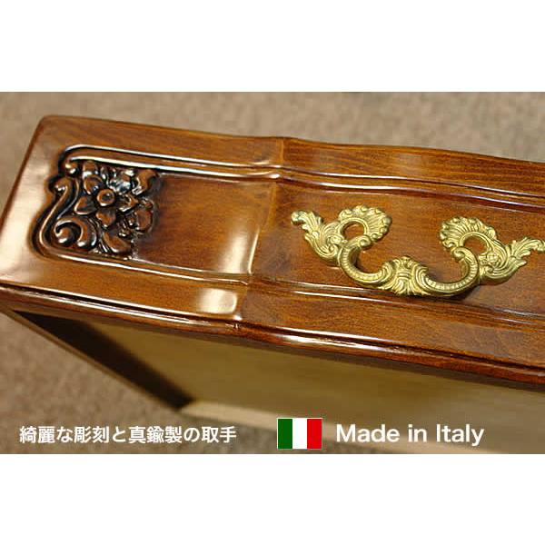 輸入家具 イタリア家具 4段チェスト 電話台 FAX台 人気 おしゃれ