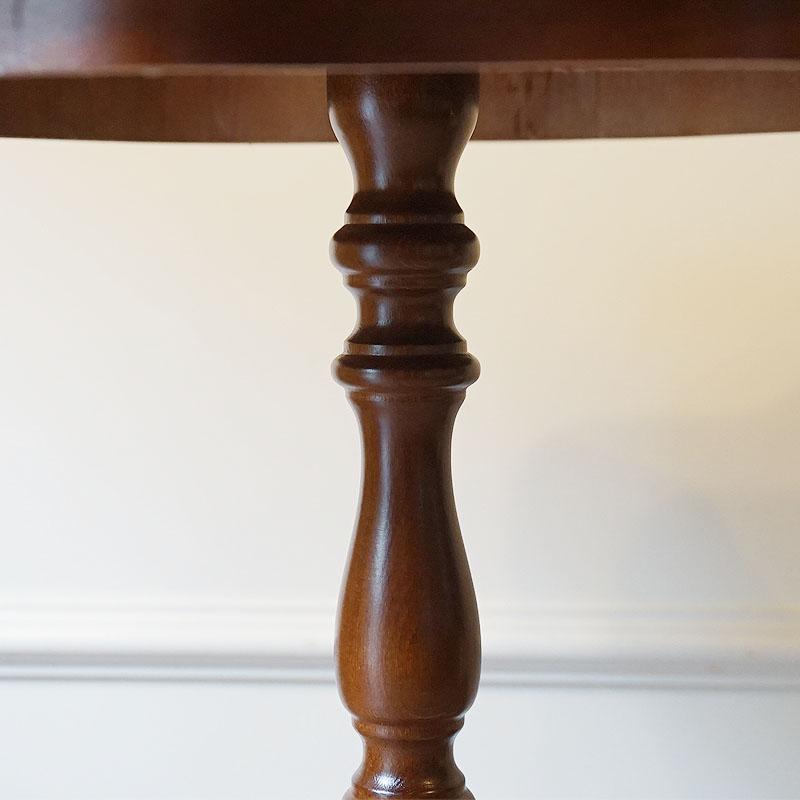 イタリア家具 コーヒーテーブル ブラウン 木製 象嵌半艶仕上げ 組立式