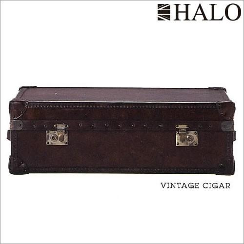 受注生産 HALO ハロ ワトソンミディアムトランク ヴィンテージシガー