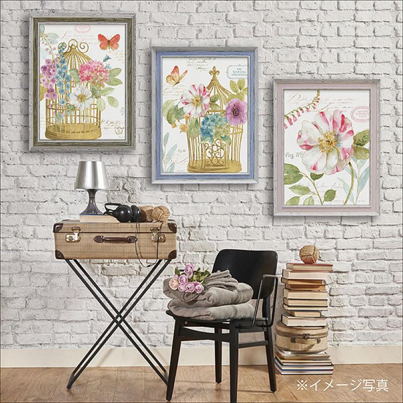 オーディット 絵画「レインボー シード ロマンティック1」LA-07510 特殊ゲル加工 送料無料 絵画 静物 花 風景 【プエルトリコ】 おしゃれ