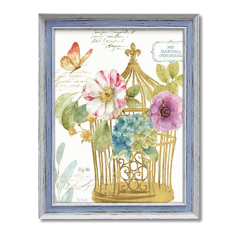 オーディット 絵画「レインボー シード ロマンティック1」LA-07510 特殊ゲル加工 送料無料 絵画 静物 花 風景 【プエルトリコ】 おしゃれ