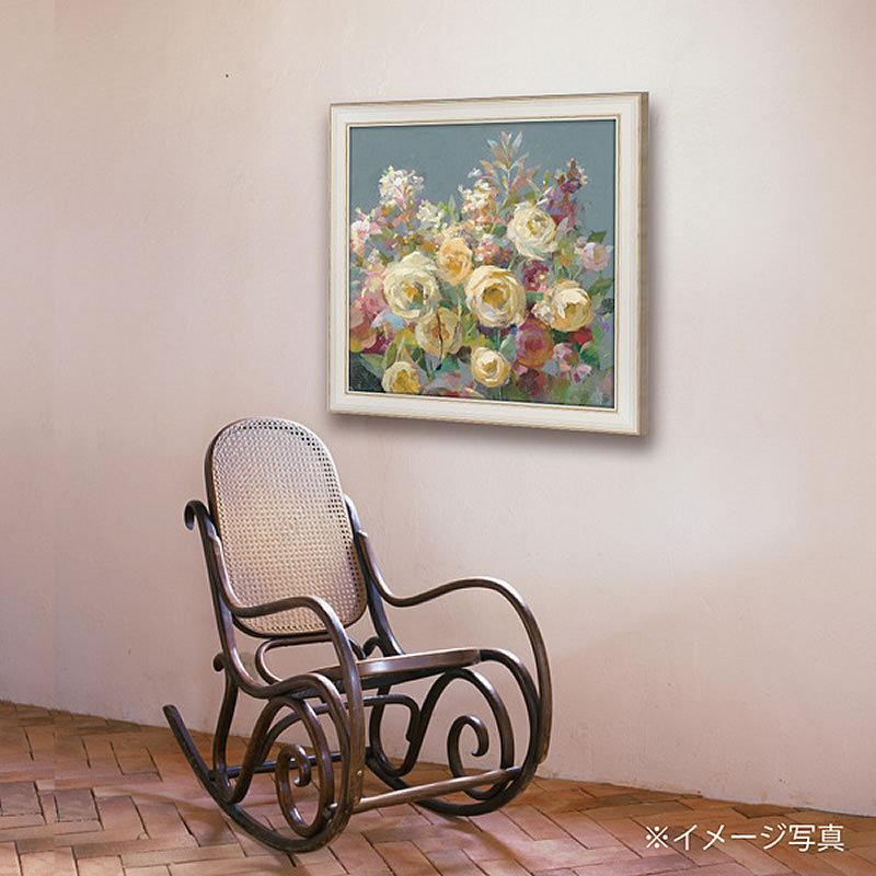 ダンフイ ナイ 絵画「ジョイ オブ ガーデン」DN-18003 特殊ゲル加工 送料無料 絵画 静物 花 風景 おしゃれの画像