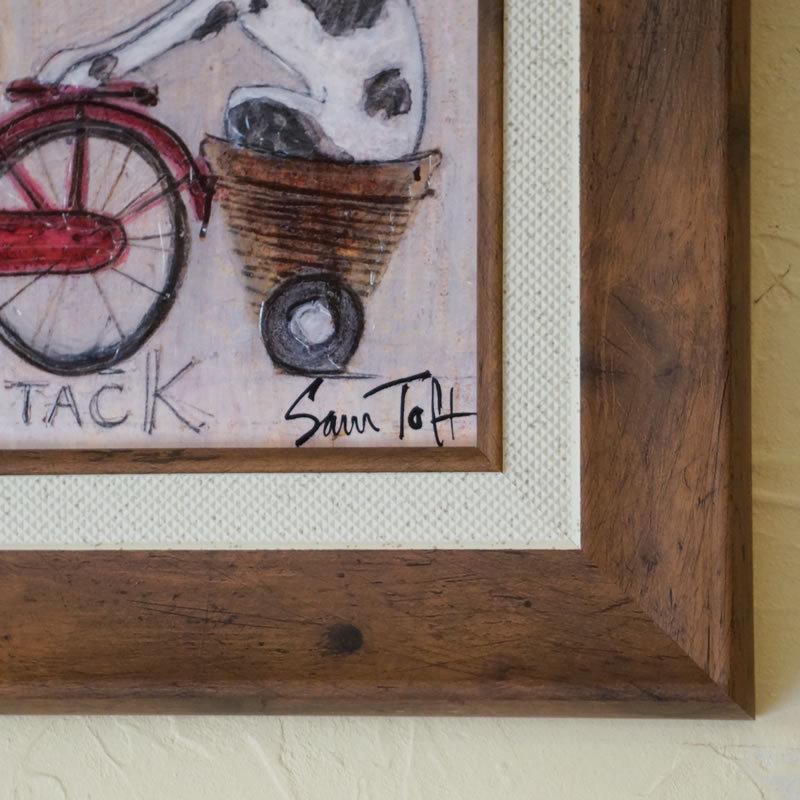 サムトフト 額絵「パック イン スタック」ST-05842 Gel加工 Sam Toft