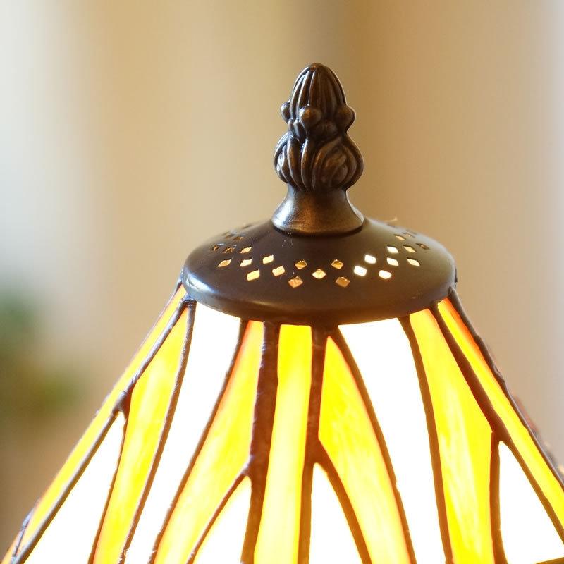 アンティーク　ステンドグラス　ランプ　スタンド M　R4104C ステンドグラス ランプ 照明 ランプスタンド テーブルランプ