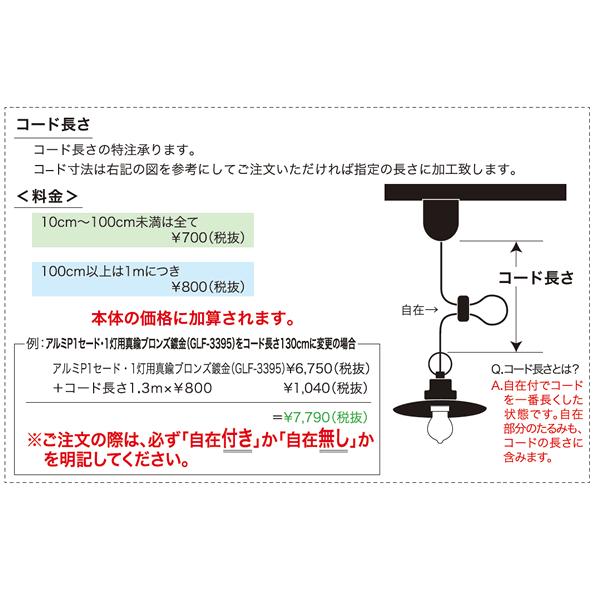 後藤照明 フラワーシリーズ カモミール (アルミP1セードL型 1灯用白塗装) GLF-3421｜e-kirakukan｜06